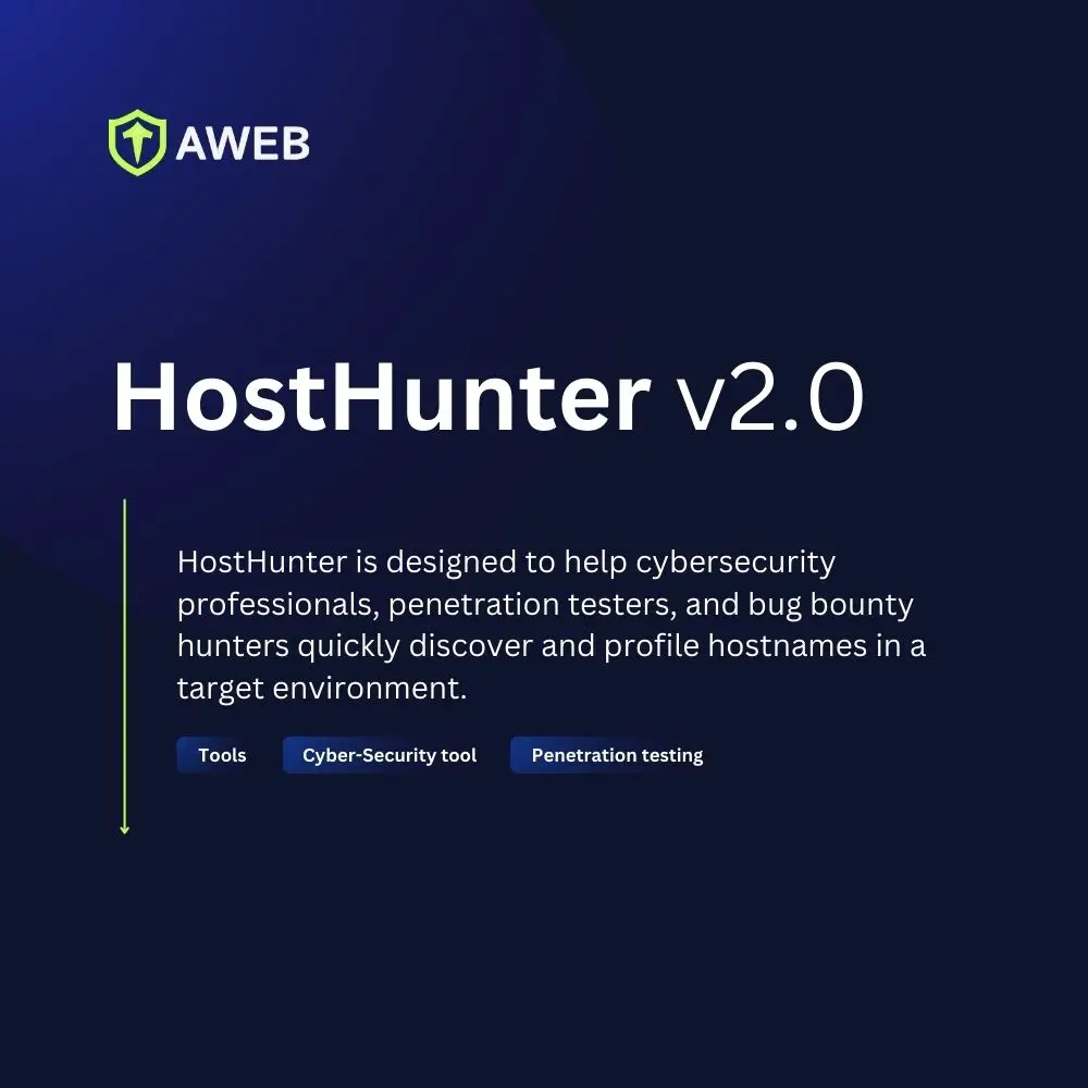 HostHunter, HostHunter v2.0, SpiderLabs, cybersecurity tool, subdomain enumeration, IP mapping, IP address resolution, organization-based mapping, passive scanning, active scanning, penetration testing, bug bounty, network security audits, Python3 requirements, installation steps, automated reconnaissance, domain profile, third-party integration, CSV export, cybersecurity professionals, digital reconnaissance, hostname discovery